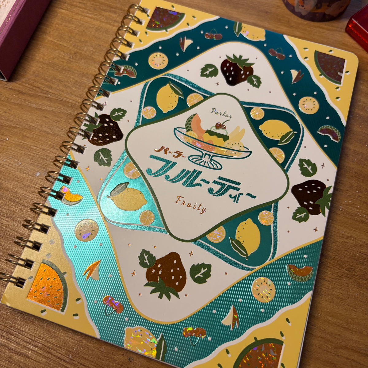 Cahier Rokkaku "Salade de fruits"