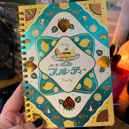 Cahier Rokkaku "Salade de fruits"
