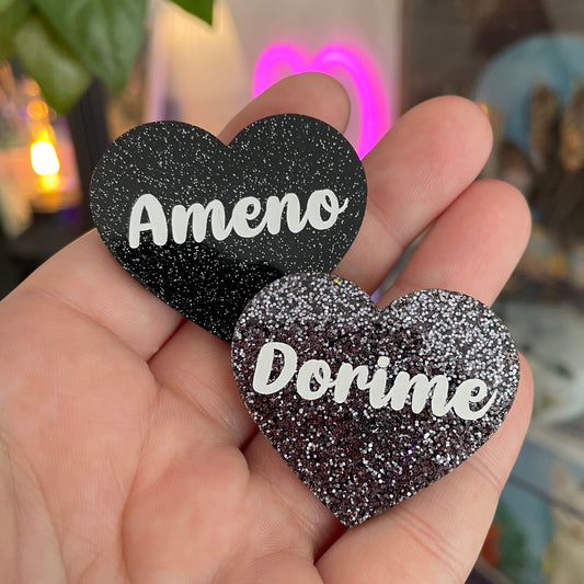 [CONTRÔLE TECHNIQUE] Duo de broches "Ameno" et "Dorime"