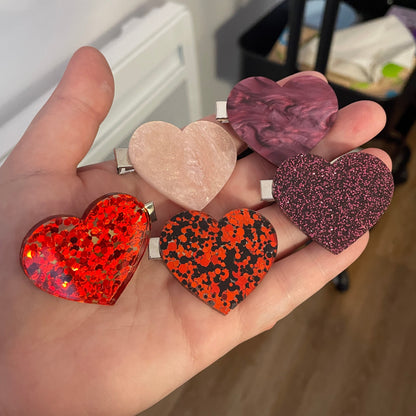Lot de 5 barrettes
