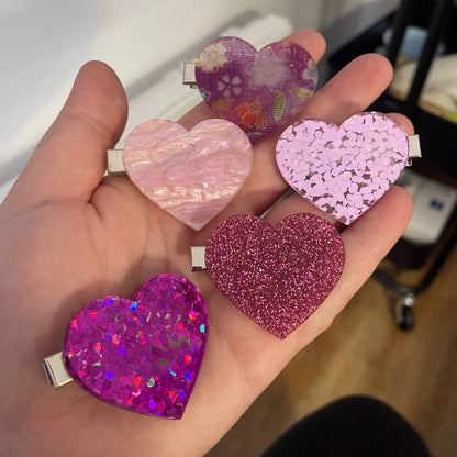 Lot de 5 barrettes