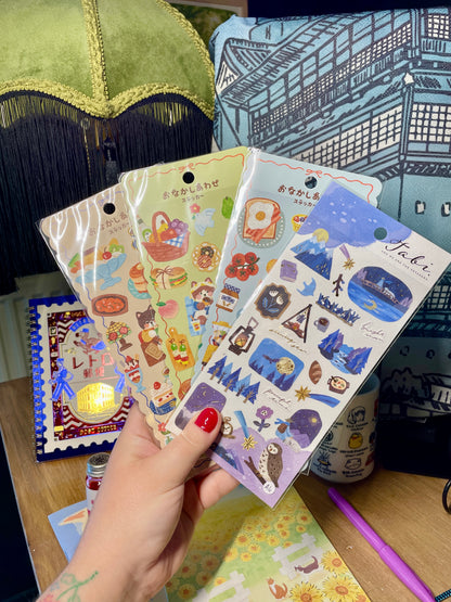 📝 Lot de 4 planches de stickers 📝