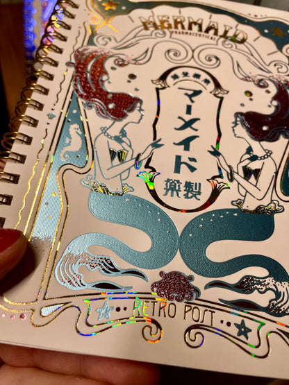 🧜‍♀️ Cahier Rokkaku "Sirènes" 🧜‍♀️