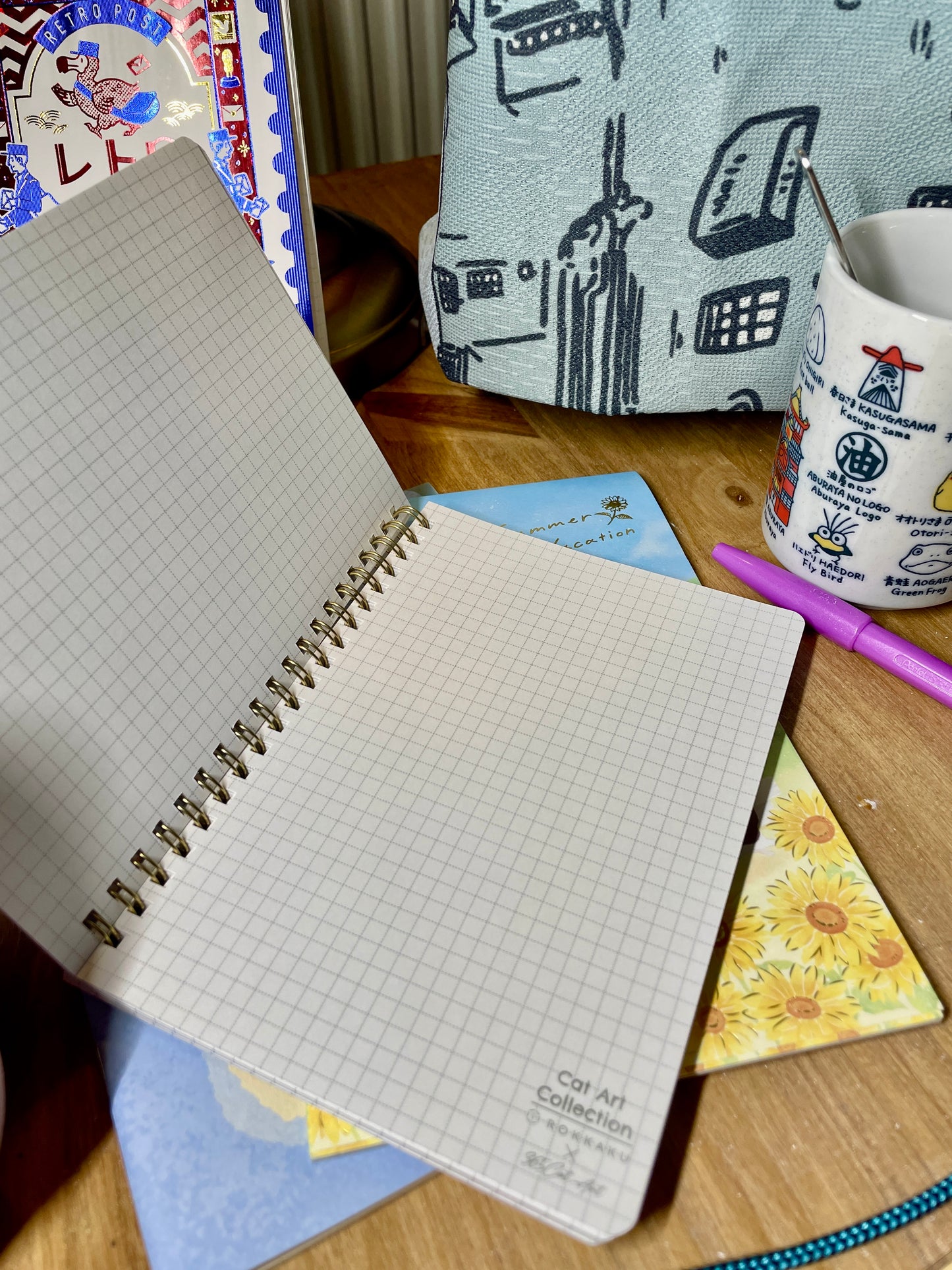 🐈‍⬛ Cahier Rokkaku "Une multitude de chats, genre vraiment plein de chats" 🐈‍⬛