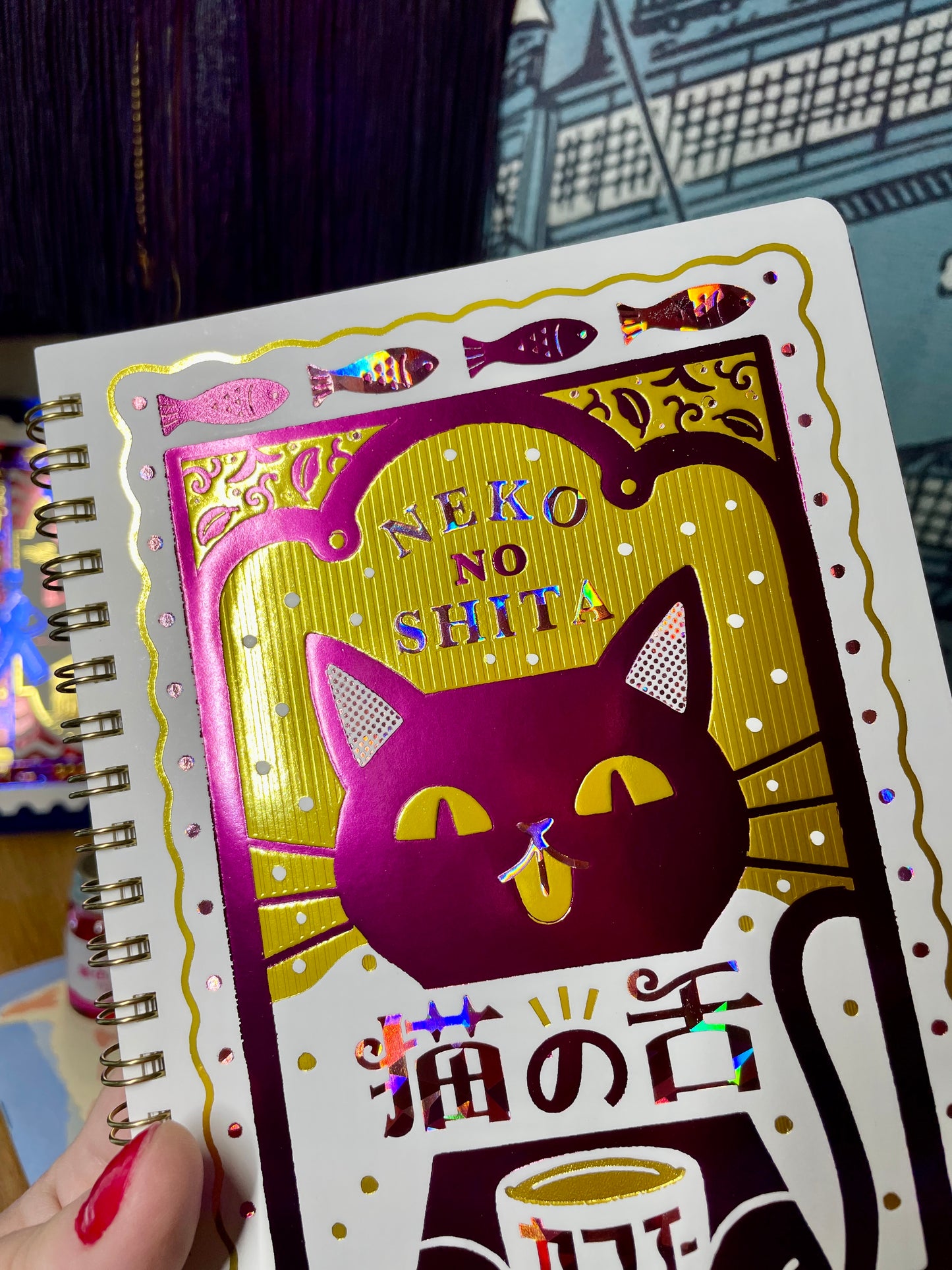 🐈 Cahier Rokkaku "Neko no shita" 🐈