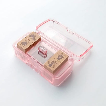 [Précommande] Boite de 4 tampons Kiki la petite sorcière avec un encreur