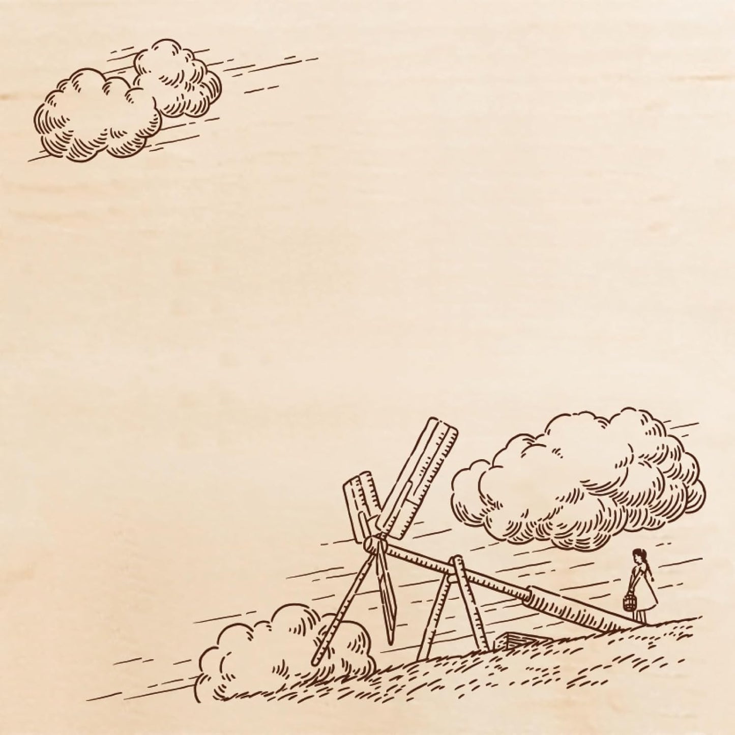[Précommande] Grand tampon Laputa (Le Château dans le ciel)