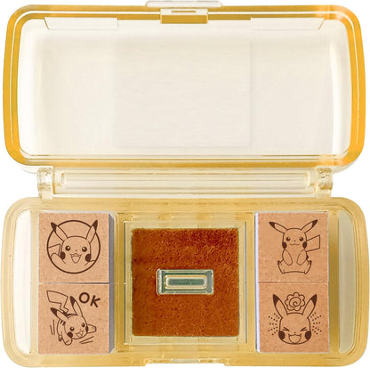 [Précommande] Boite de 4 tampons Pikachu avec un encreur