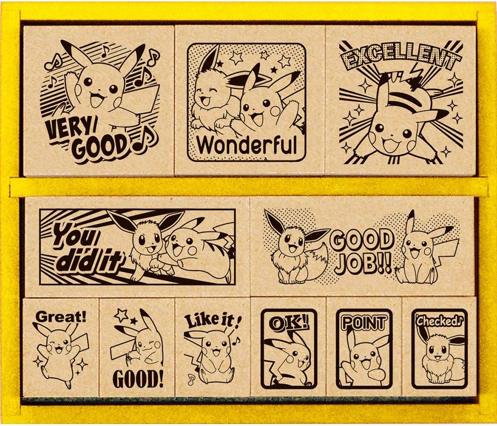 [Précommande] Boite de tampons Pikachu