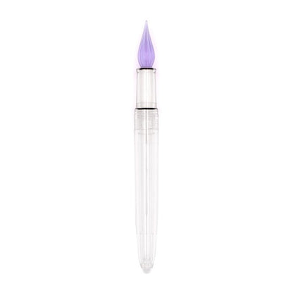 [Précommande] Plume en verre à pointe violette