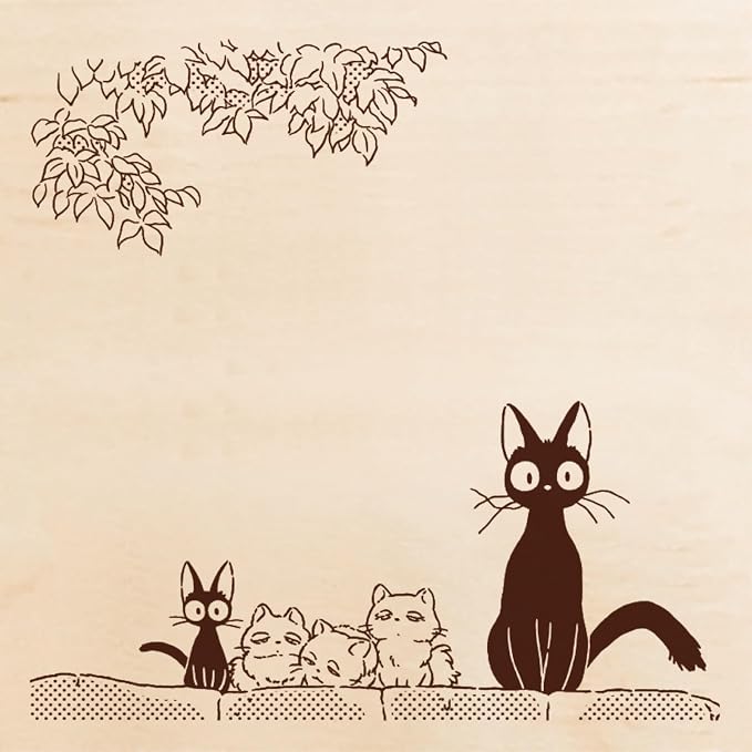 Grand tampon Jiji de Kiki la petite sorcière