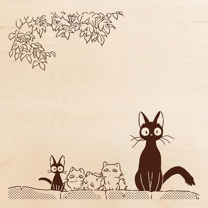 Grand tampon Jiji de Kiki la petite sorcière