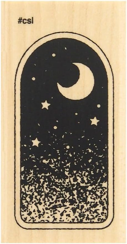 [Précommande] Tampon nuit de lune