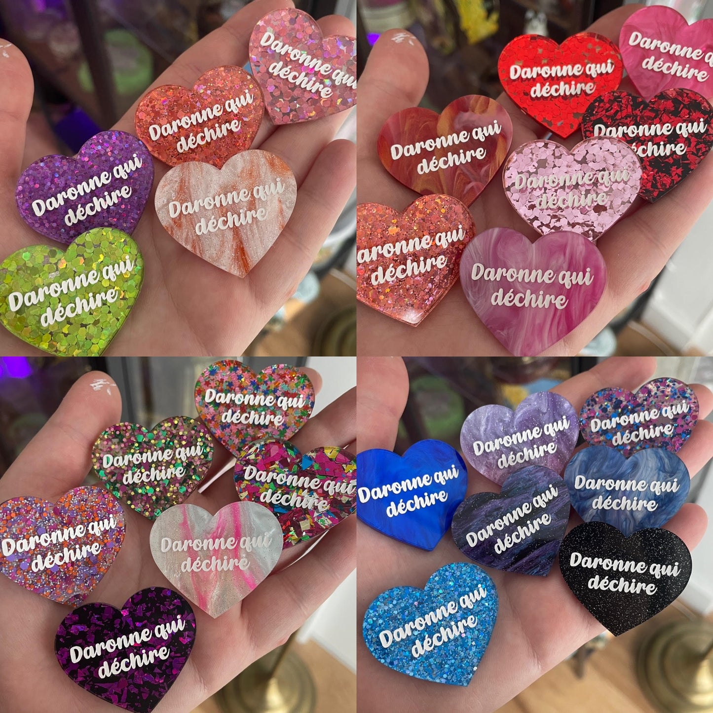 [🌈 COULEUR SURPRISE 🌈] Broche "Daronne qui déchire"