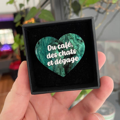 Broches en exemplaires uniques (anciennes collections, tests, trésors oubliés...)