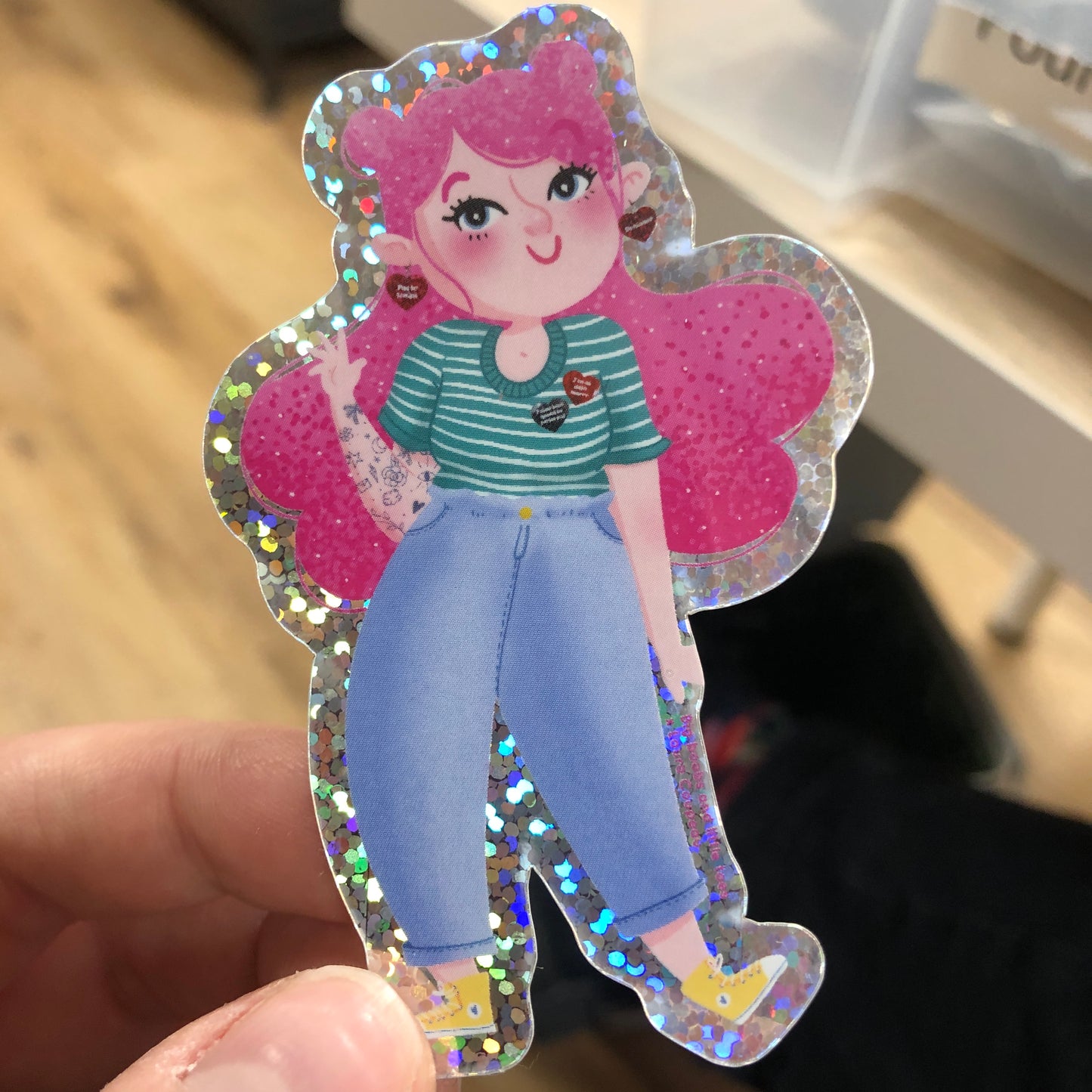 Sticker petite personne