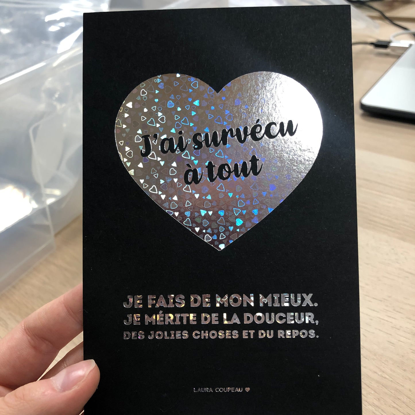 Petite carte de douceur